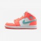 Air Jordan 1 Mid Gs Crimson Pulse 555112 814 Azzurro On Sale