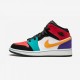 Air Jordan 1 Mid Gs Multicolor 554725 125 Nero Outlet Shop