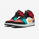 Air Jordan 1 Mid Gs Multicolor 554725 125 Nero Outlet Shop