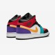 Air Jordan 1 Mid Gs Multicolor 554725 125 Nero Outlet Shop