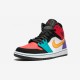 Air Jordan 1 Mid Multicolor 554724 125 Multicolore In 2021