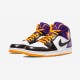 Air Jordan 1 Mid Phoenix Suns 554724 117 Nero Factory Outlet