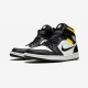 Air Jordan 1 Mid Quai 54 Cj9219 001 Nero For Sale