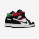 Air Jordan 1 Mid Quai 54 Cj9219 001 Nero For Sale