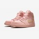 Air Jordan 1 Mid Se Coral Stardust 852542 600 Rosa Factory Outlet