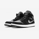 Air Jordan 1 Mid Se Nylon Black Grey 852542 012 Nero For Sale