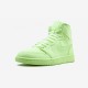 Wmns Air Jordan 1 Ret Hi Prem Barely Volt Ah7389 700 Neon Verde Jordan Shoes