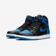 Air Jordan 1 Retro High Og 2017 Royal 555088 007 Nero Shop Online