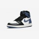 Air Jordan 1 Retro High Og Blue Moon 555088 115 Nero Jordan Shoes